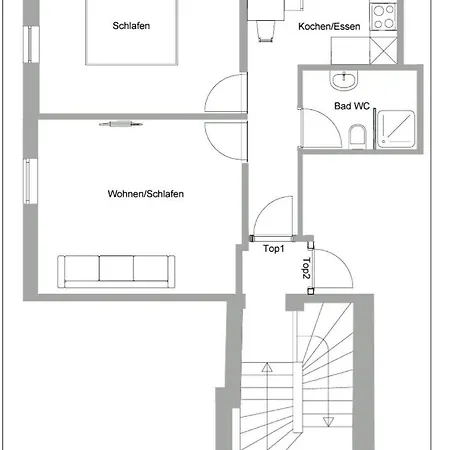 Idyllische In Zentrumsnaehe Mit Parkplatz 1 Apartament Gmunden